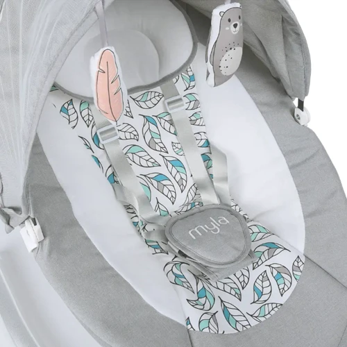 Убаюкивающий центр El Camino серый (ME 1074 Gray Mint Feathes) фото 5