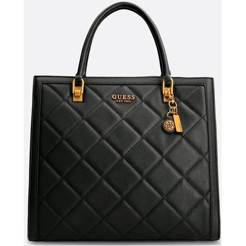 Сумка жіноча GUESS ABEY ELITE TOTE чорна (HWQB8558230-BLA)
