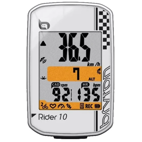 Велокомпьютер Bryton Rider 10 E белый (616100100010)