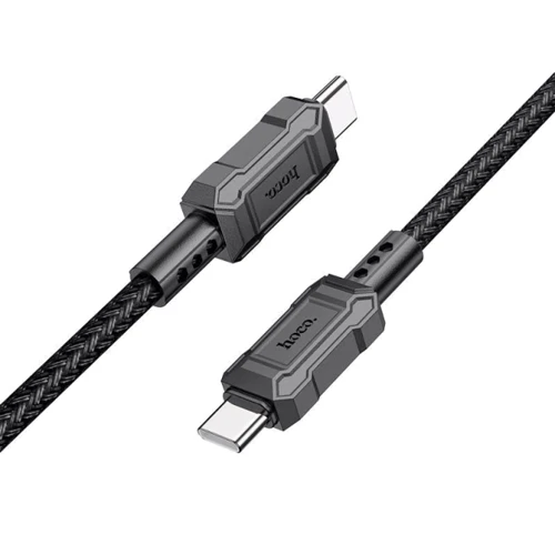 Кабель Hoco USB-C to USB-C X94 Leader 60W 1m Black: Тип USB-C - USB-C