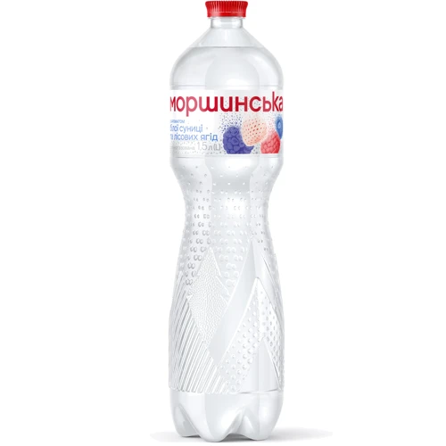 Вода Моршинська сильногазированная с ароматом белой земляники и лесных ягод 6х1.5 л (DS48200170024556): Вид Вода