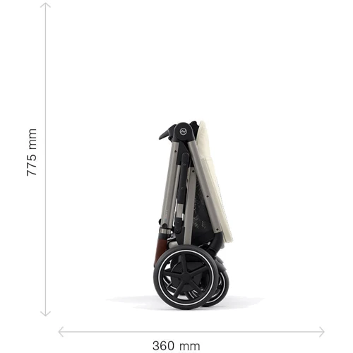 Прогулочная коляска Cybex eGazelle S SLV Ocean Blue с электродвигателем (524000529) фото 11