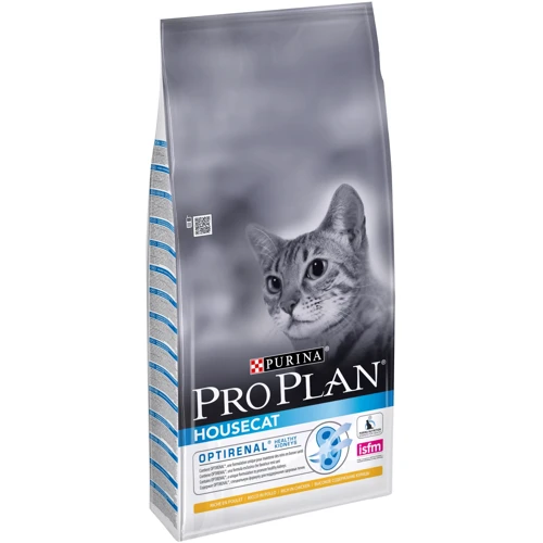 Сухой корм для взрослых кошек, живущих в доме Pro Plan HouseCat Chicken со вкусом курицы и риса 10 кг (7613033566448)