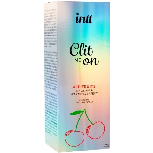 Возбуждающий спрей для клитора Intt Clit Me On Red Fruits Tingling & Warming Effect 12 мл