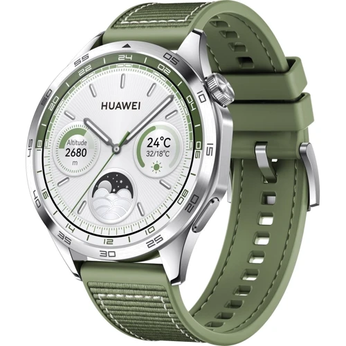 Смарт-часы Huawei Watch GT 4 46mm Green (55020BGV): Время работы 14 дней