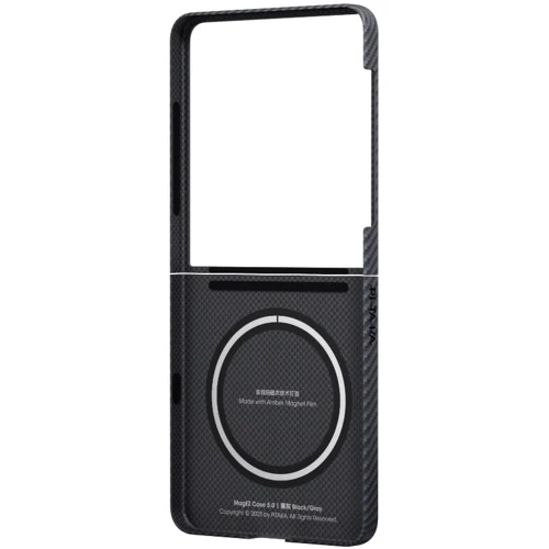 Чохол для телефона Pitaka Classic Ultra-Slim Case 600D Black/Grey (FBFLIP7) for Samsung F766 Galaxy Flip 7