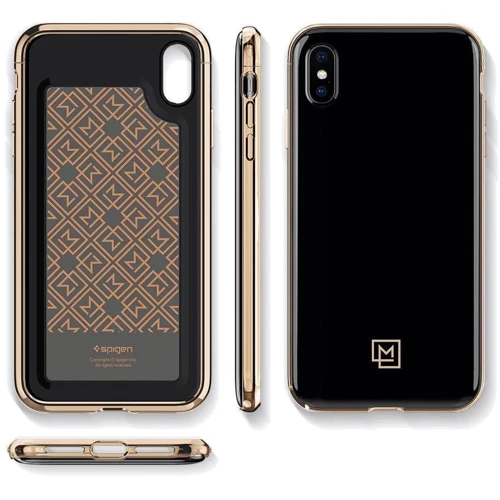 Чехол для iPhone Spigen La Manon Etui Gold (065CS25312) for iPhone Xs Max фото 5