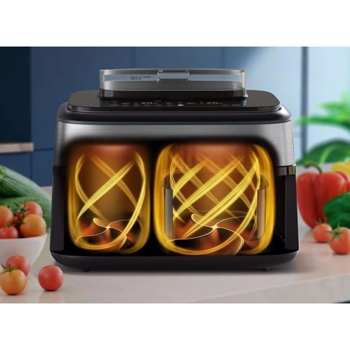 Мультипечь Philips Dual Basket Airfryer 5000 Series NA555/00