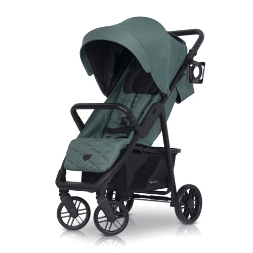 Прогулочная коляска Euro-Cart Flex black edition Mineral бирюзовая 9023-ECFB-03