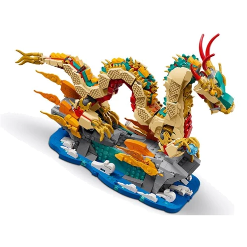 Конструктор LEGO Благоприятный дракон (80112): Количество деталей, шт. 1171