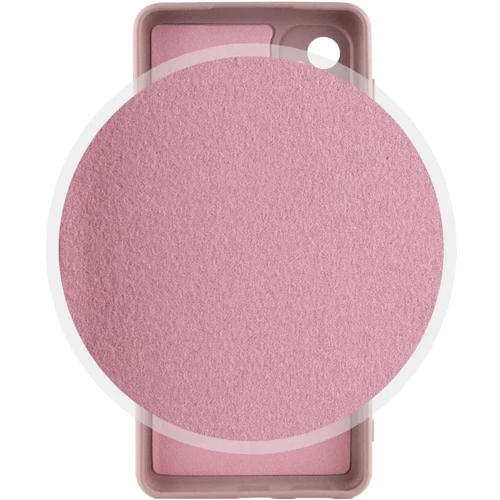 Чехол для телефонов TPU Case Getman Liquid Silk Full Camera Pink Sand for Samsung A266 Galaxy A26 5G