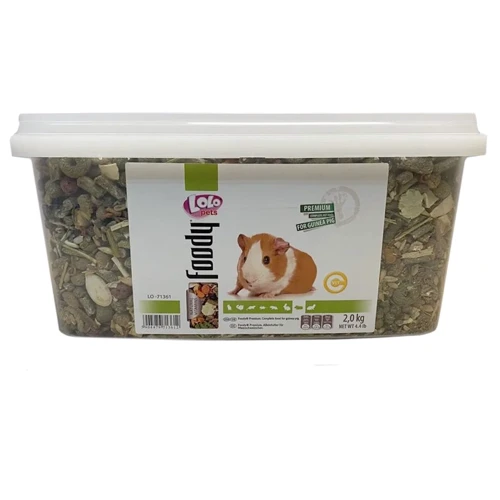 Повнорационный корм Lolopets для морських свинок 2 кг (LO-71361)