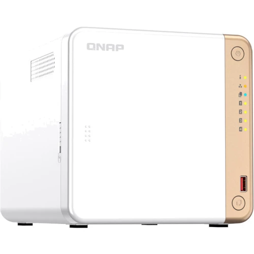 Сетевой накопитель (NAS) Qnap TS-462-4G: LAN 1(2,5GbE)