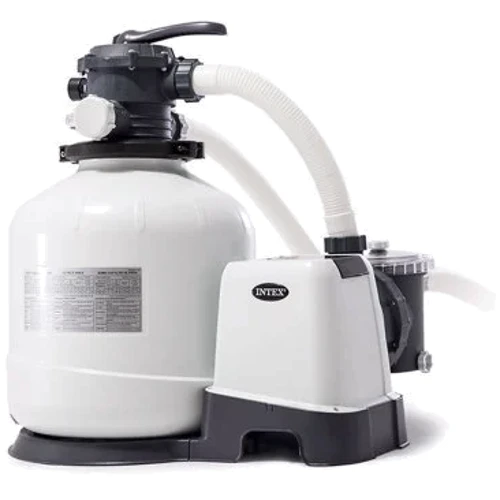 Песочный насос с хлоргенератором Intex 26676 (ECO15220-2 / QX2100) 7 900 л/ч– хлор 7 г/ч 35 кг