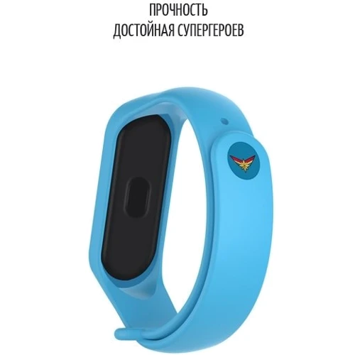 Ремешок ArmorStandart Superhero Captain Marvel Blue for Xiaomi Mi Smart Band 3/4
