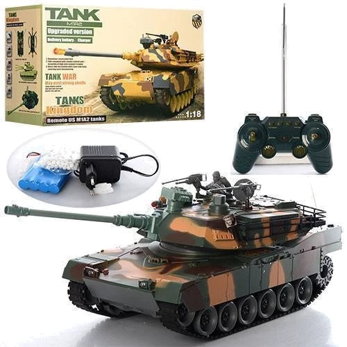 Танк TANKS KINGDOM M1A2 на радіокеруванні зелений (2865-1)