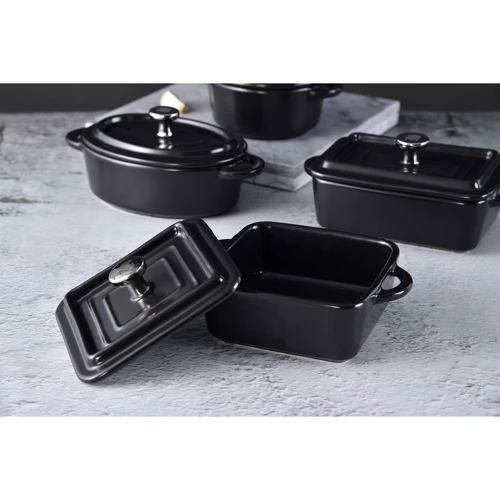 Форма для запекания MasterPro Foodies cook & share 15,8х9 см прямоугольная (BGMP-10201): Крышка Есть