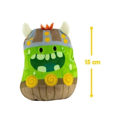Мягкая игрушка Cats Vs Pickles 2 в 1 Котик и огурчик Викинги (CVP2200-1): Тип забавные фигурки