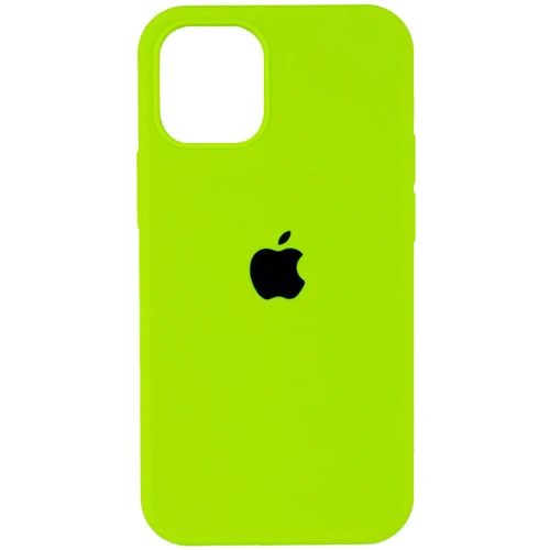 Чехол для iPhone Mobile Case Silicone Case Full Protective Neon Yellow for iPhone 14 Pro
