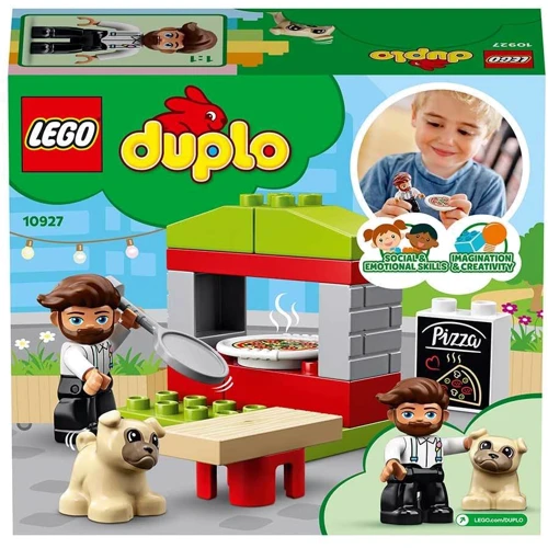 Конструктор LEGO DUPLO Кіоск-піцерія (10927): Рекомендований вік 25 років