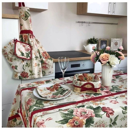 Доріжка на стіл Прованс Глорія Троянда 140х44см (14606)