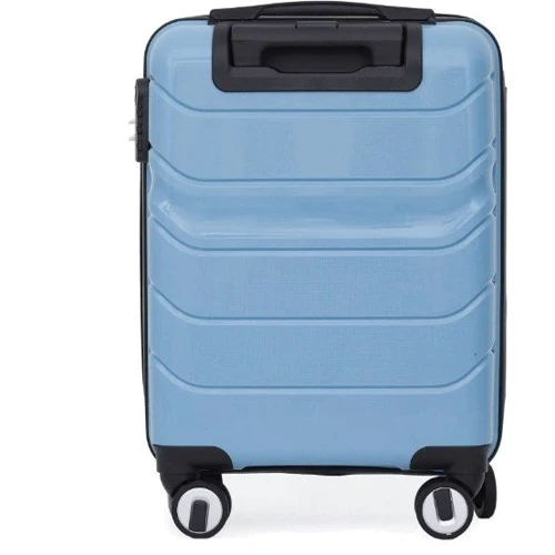 Чемодан Semi Line 20" (S) Blue голубой (T5616-1): Фактура Матовая