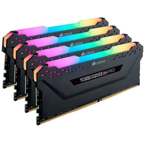 Corsair 32 GB (4x8GB) DDR4 3600 MHz Vengeance PRO (CMW32GX4M4C3600C18W) фото 2