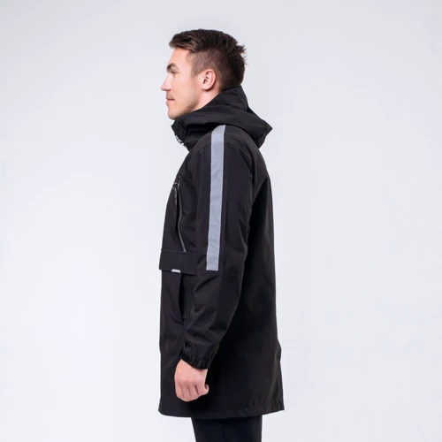 Вітрівка Peak FW293251-BLA 56-58 чорна демісезон з капюшоном: Вид Вітровки