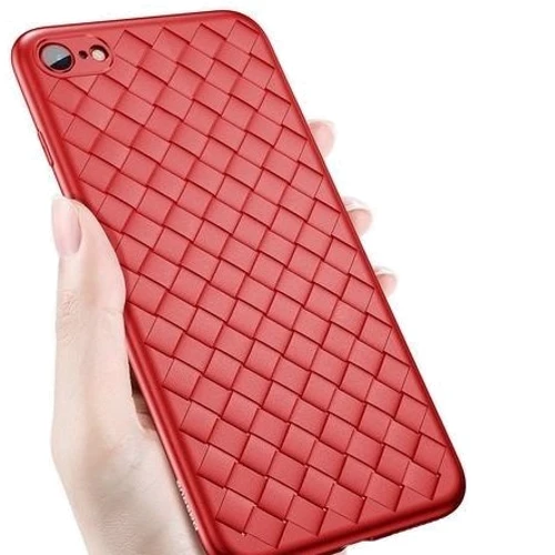 Чехол для iPhone Baseus BV Weaving Case Red (WIAPIPH8N-BV09) for iPhone SE 2020/iPhone 8/iPhone 7: Цвет красный