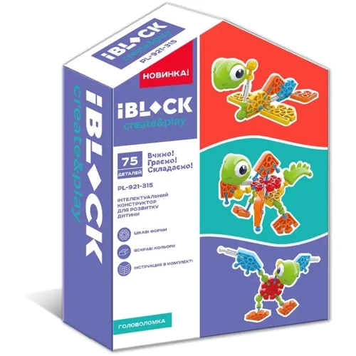 Конструктор IBLOCK 113 деталей (PL-921-315)