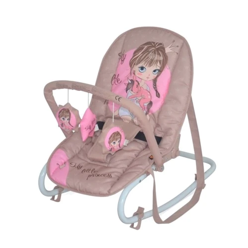Шезлонг Bertoni TOP RELAX (beige&rose princess)