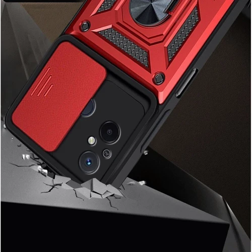 Чохол для телефона BeCover Military Red для Xiaomi Redmi 12C (709168): Матеріал силікон