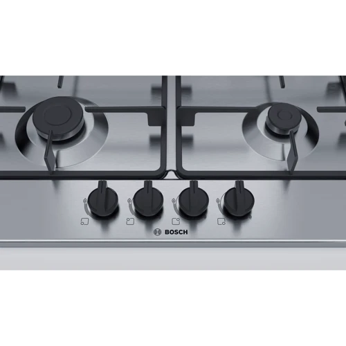 Варильна поверхня газова Bosch PGP6B5B60: Кількість конфорок 4