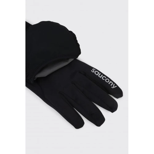 Перчатки Saucony Ulti-Mitt XS black черные (SA90508-BK): Материал Полиэстер