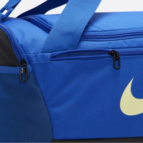 Сумка Nike Nk Brsla S Duff 9.5 41L черно-синяя Уни 51x28х28 см (DM3976-405): Материал полиэстер