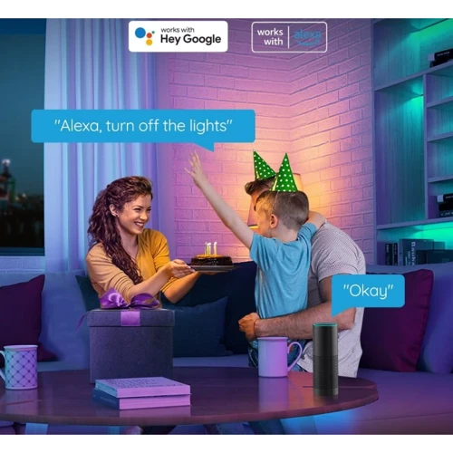 Светодиодная лента Govee RGB Smart LightStrip Wi-Fi + Bluetooth (H61103A1)