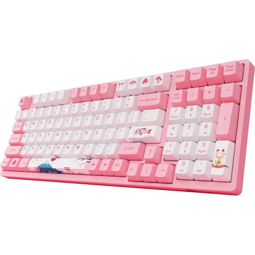 Клавиатура AKKO 3098B World Tour-Tokyo R2 TTC Brother Key switch RGB: Количество клавиш 98
