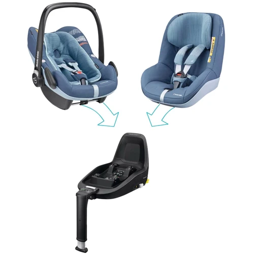 Автокрісло MAXI-COSI Pebble Plus Frequency Blue: Група 0 + (до 13 кг), автокрісло-переноска