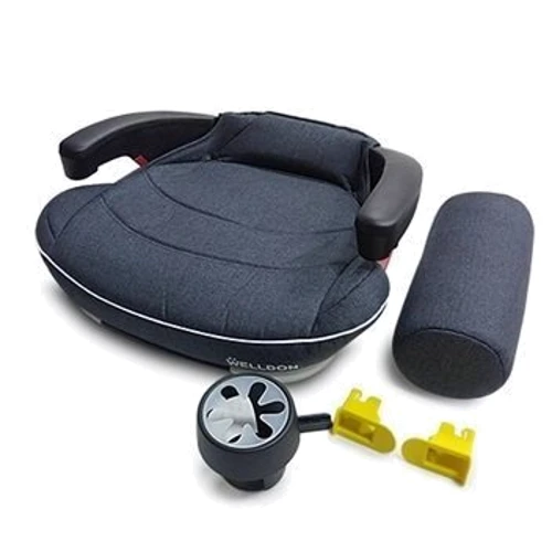 Автокресло Welldon Travel Pad IsoFix (графитовый) PG09-TP95-001: Крепление Isofix есть
