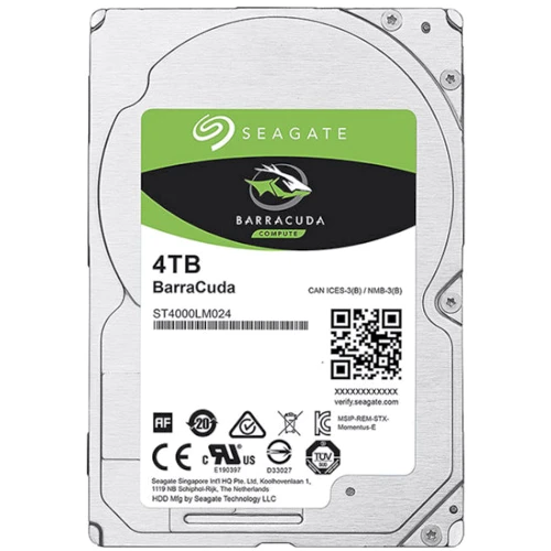 Внутрішній жорсткий диск Seagate BarraCuda 2.5" 4TB (ST4000LM024)
