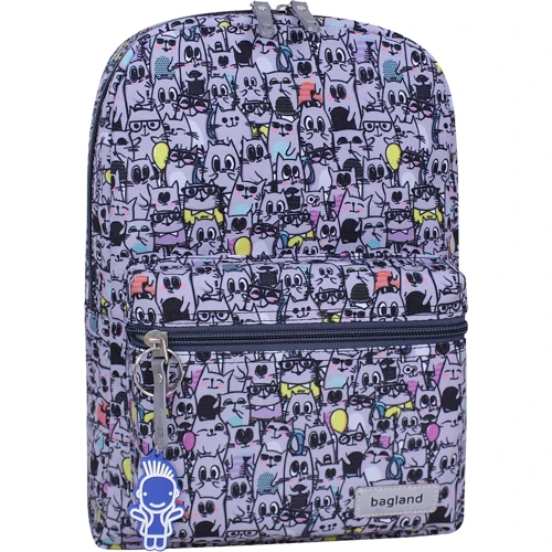 Рюкзак Bagland mini 1114 сірий (00508664)