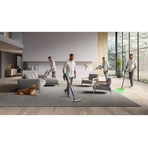 Пылесос Dyson Gen5 Outsize Nickel/Blue (447923-01): Вес 3.9 кг