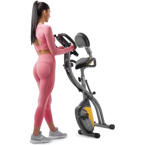 Велотренажер Hop-Sport HS-3010X Grix X-Bike Grey/Yellow