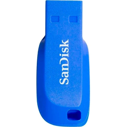 USB-флешка SanDisk 64GB Cruzer Blade USB 2.0 Electric Blue (SDCZ50C-064G-B35BE): Стандарт USB USB 2.0