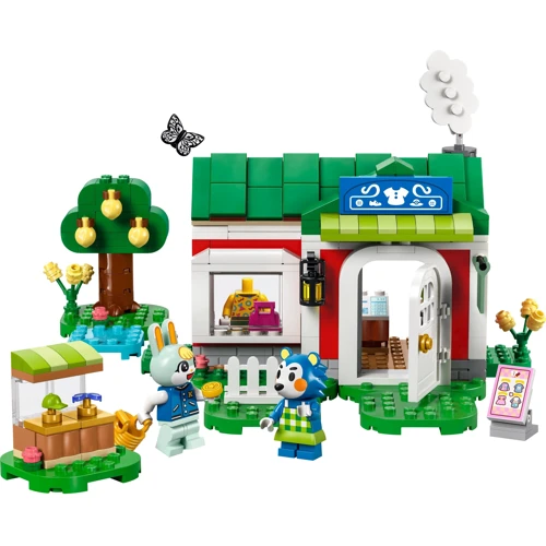 Конструктор LEGO Animal Crossing Магазин одежды, принадлежащий Able Sisters 322 деталей (77055) фото 7