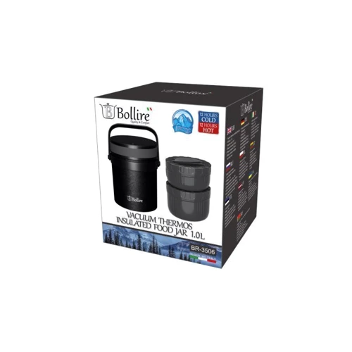 Термос Bollire харчовий 1 л (BR-3506): Тип Пищевой термос