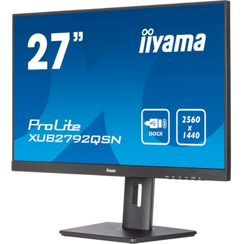 Монитор iiyama XUB2792QSN-B5: Формат изображения 16:9