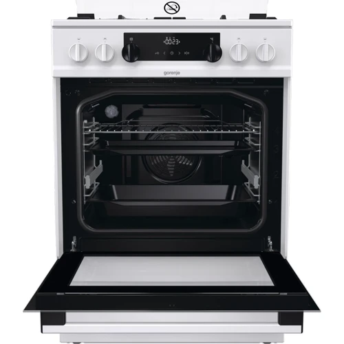 Плита комбинированная Gorenje KS6350WA: Размеры 85х60х60 см