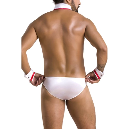 Сексуальный комплект Passion 037 SET GREGORY white L/XL
