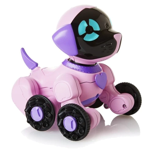 Маленький щенок WowWee Чип (розовый) фото 8